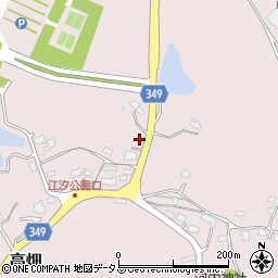 山口県山陽小野田市高畑366周辺の地図