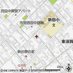 山口県防府市新田1023-10周辺の地図