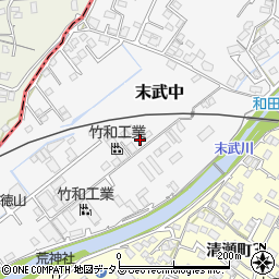 山口県下松市末武中1253周辺の地図
