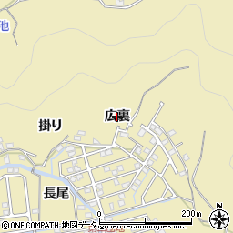 徳島県徳島市大原町（広裏）周辺の地図