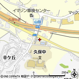 山口県下松市山田107周辺の地図