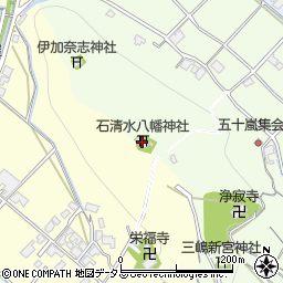 石清水八幡神社周辺の地図