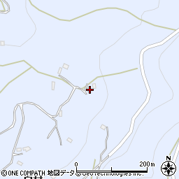 徳島県美馬郡つるぎ町貞光白村周辺の地図