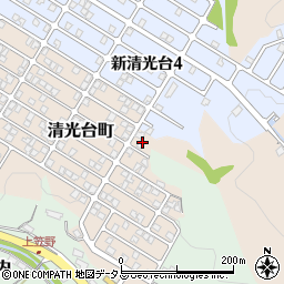 山口県周南市清光台町4周辺の地図