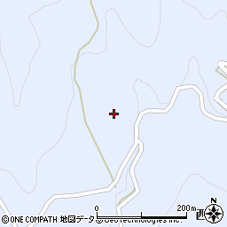 徳島県美馬市穴吹町口山西山492周辺の地図