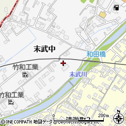 山口県下松市末武中1324周辺の地図