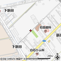 山口県防府市新田680周辺の地図