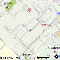 愛媛県今治市中寺120-2周辺の地図