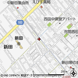 山口県防府市新田933-7周辺の地図