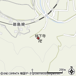 徳島県三好郡東みよし町中庄1756周辺の地図