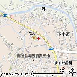 主婦の店西須賀店周辺の地図