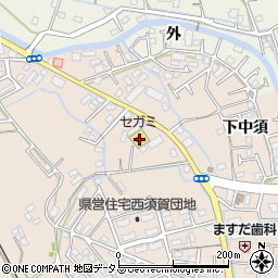 徳島県徳島市西須賀町東開46周辺の地図