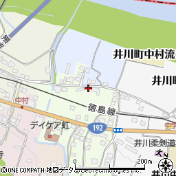 徳島県三好市井川町吉岡152周辺の地図