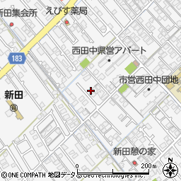山口県防府市新田930周辺の地図