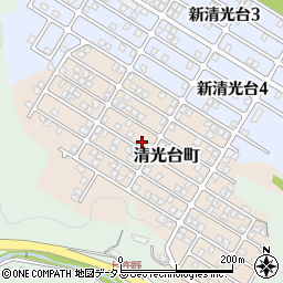 山口県周南市清光台町9-15周辺の地図