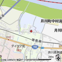 徳島県三好市井川町島152周辺の地図