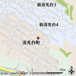 山口県周南市清光台町5-5周辺の地図