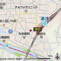 和歌山県有田郡湯浅町湯浅1093周辺の地図