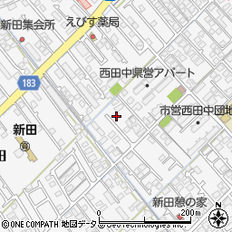 山口県防府市新田930-6周辺の地図