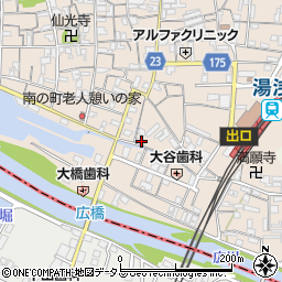 和歌山県有田郡湯浅町湯浅1137周辺の地図