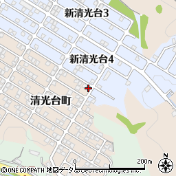 山口県周南市清光台町3-10周辺の地図