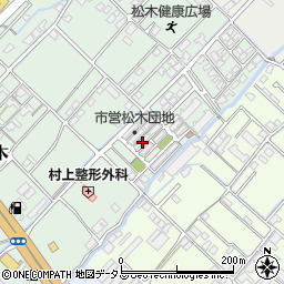 愛媛県今治市松木6周辺の地図