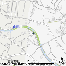和歌山県有田郡湯浅町山田10周辺の地図