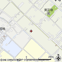 愛媛県今治市中寺70周辺の地図