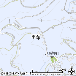 徳島県美馬郡つるぎ町貞光平石周辺の地図