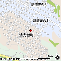 山口県周南市清光台町5-3周辺の地図