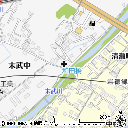 山口県下松市末武中1337周辺の地図