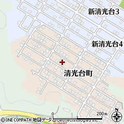 山口県周南市清光台町9周辺の地図