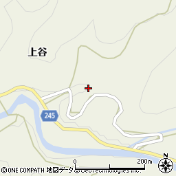 徳島県吉野川市美郷上谷97-3周辺の地図