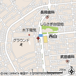 徳島しらさぎ台郵便局周辺の地図