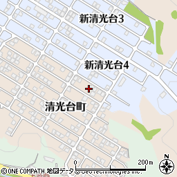 山口県周南市清光台町3周辺の地図