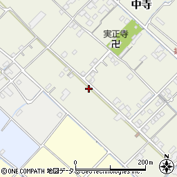 愛媛県今治市中寺68周辺の地図