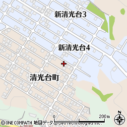 山口県周南市清光台町3-6周辺の地図