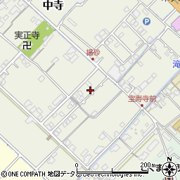 愛媛県今治市中寺123周辺の地図