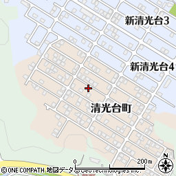 山口県周南市清光台町9-5周辺の地図