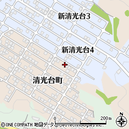 山口県周南市清光台町3-5周辺の地図