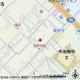 愛媛県今治市中寺227周辺の地図