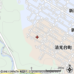 山口県周南市清光台町16周辺の地図