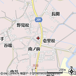 徳島県徳島市大谷町壱里松周辺の地図