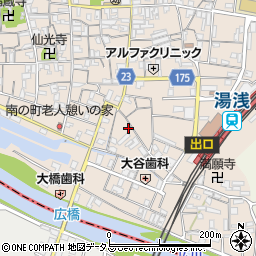 和歌山県有田郡湯浅町湯浅1126周辺の地図