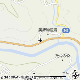 徳島県吉野川市美郷峠466周辺の地図