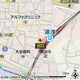 和歌山県有田郡湯浅町湯浅1075-6周辺の地図