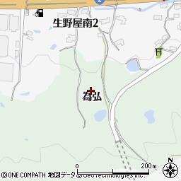 山口県下松市生野屋為弘周辺の地図