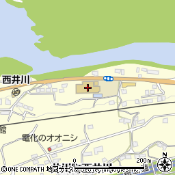 三好市立西井川小学校周辺の地図