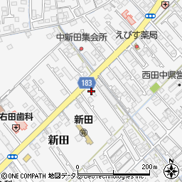 新田鈑金周辺の地図