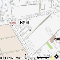 山口県防府市新田721-2周辺の地図